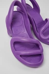 CAMPER KOBARAH EVA HEELED SANDAL IN PURPLE, WOMEN'S AT URBAN OUTFITTERS