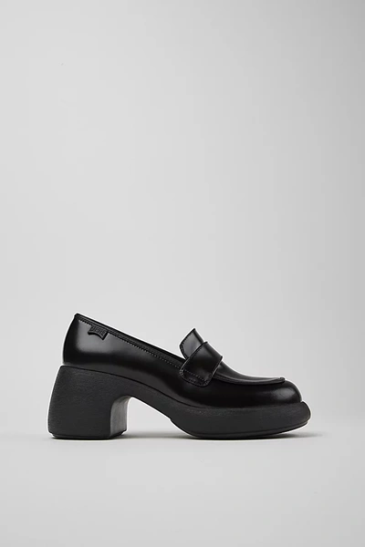 Camper Thelma Moc Toe Loafer Shoe In Black, Women's At Urban Outfitters