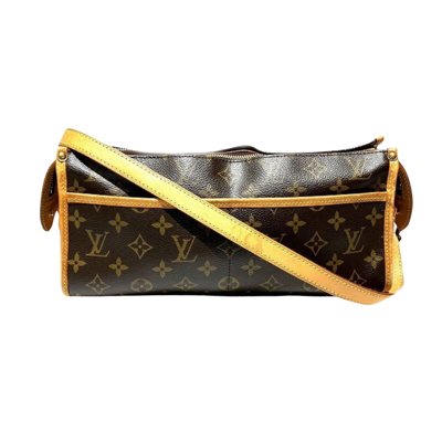 Pre-owned Louis Vuitton Popincourt Brown Canvas Shoulder Bag ()