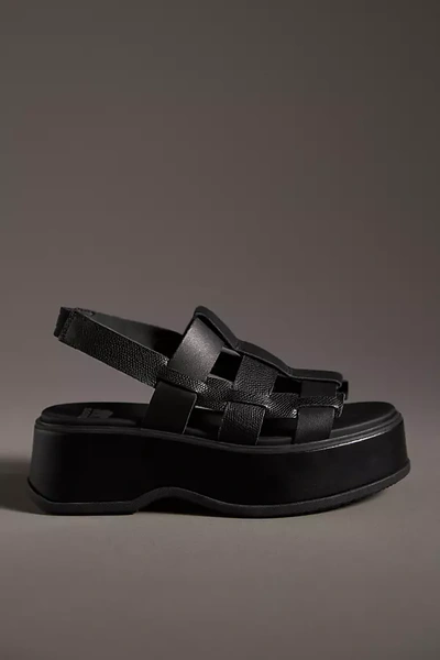 Sorel Dayspring Slingback Sandals In Black