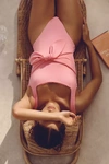 L*space Balboa Tie Waist One-piece Swimsuit In Pink