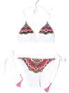 Pq Swim Women Spring Raja Adjustable Tie Side Strap Hipster Bikini Bottom Swimsuit In White In White