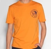 Scotch & Soda Artwork Tee In Orange In Orange