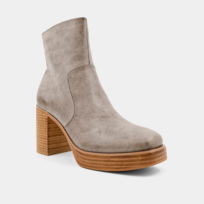 Shu Shop Women's Vernita Heeled Boots In Grey