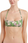 Pq Swim Bermuda Reversible Seamless Wave Bikini Top In Multi In Multi