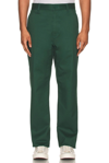 BRIXTON MEN'S CHOICE CHINO RELAXED PANT IN PINE NEEDLE