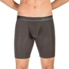 Shop Obviously Primeman 9 Inch Leg Boxer Brief In Titanium In Multi