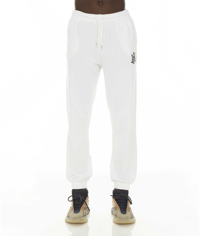 Cult Of Individuality-men Core Slim Sweatpant In White