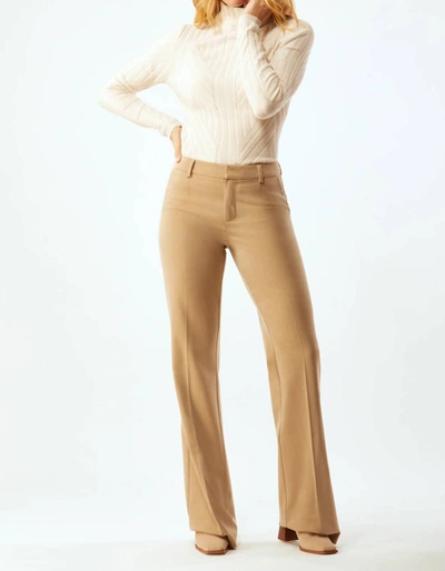 Ecru New Courtland Trouser In Camel In Brown