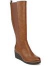 Soul Naturalizer Adrian Knee High Wedge Boot In Brown