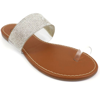 Everglades Kylie 2 Rhinestones Sandals In Clear In Multi