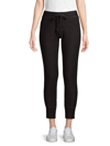 PHAT BUDDHA WOMEN BOWERY LEGGINGS SWEATPANTS IN CAVIAR