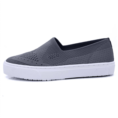 Laforst Women's Jazz Slip-on Shoes In Pewter In Silver