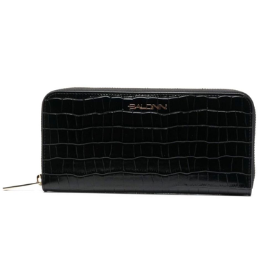Baldinini Trend Leather Women's Wallet In Black