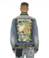 CULT OF INDIVIDUALITY-MEN TYPE IV DENIM JACKET WITH DOUBLE CUFF AND WAISTBAND PANTERA IN PANTERA