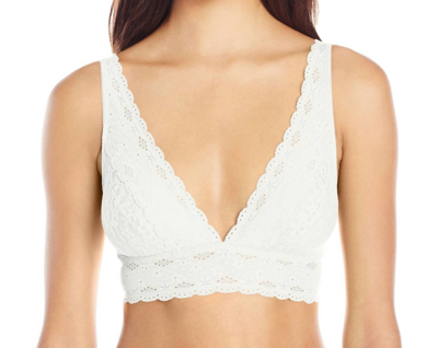 Wacoal Halo Lace Soft Cup Bralette Bra In Ivory In Multi