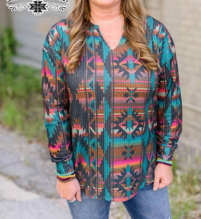 Crazy Train San Antonio Top In Blue