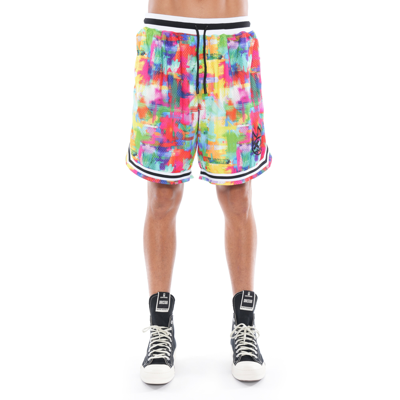 Cult Of Individuality-men Mesh Shorts In Multi