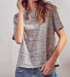 Storia Zebra Tshirt In Grey In Grey