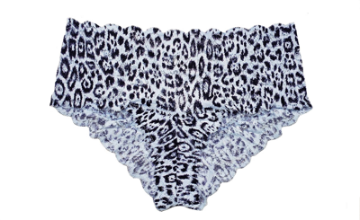 Cosabella Women's Never Say Never Printed Hottie Boyshort In Sorren Blue/navy Animal In Multi