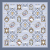 Created By Endangered Royals Bandana Scarf In Grey In Grey