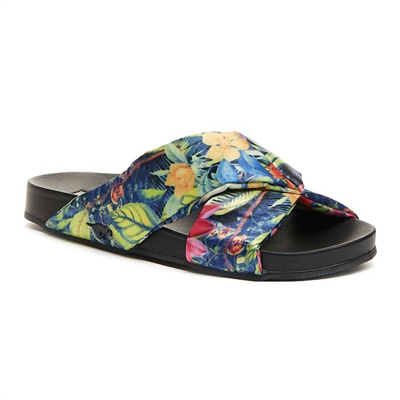 Rocket Dog Women's Edo Slide Sandal In Tropical In Multi