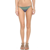 Pq Swim Women's Ankara Gold Ring Hardware Pretty Full Bikini Bottom Swimsuit In Multi-color In Multi