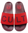 Cult Of Individuality Cult Slide In Beet Red In Red