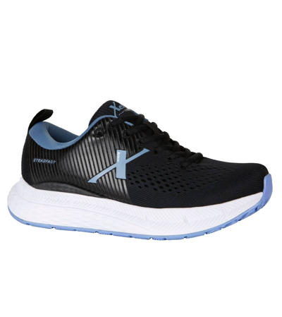 Xelero Women's Steadfast Shoes - Extra Wide Width In Black/periwinkle In Multi