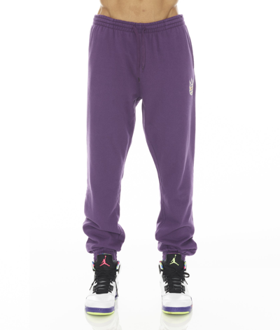 Cult Of Individuality-men Core Slim Sweatpant In Acai In Purple