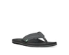 SANUK MEN'S BEER COZY 2 FLIP FLOP IN CHARCOAL