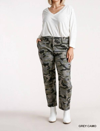 UMGEE CAMOUFLAGE STRAIGHT LEG PLUS PANT IN GREY