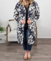 Michelle Mae Colbie Cardigan In Tie Dye In Multi