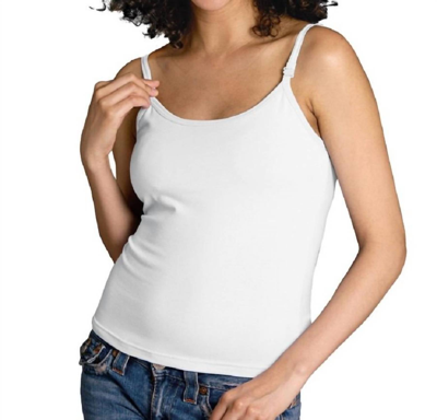 Glamourmom Nursing Bra Tank In White