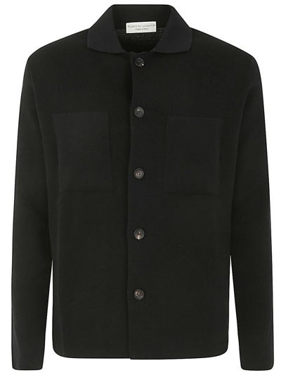 Filippo De Laurentiis Field Jacket Wool Cashmere In Black