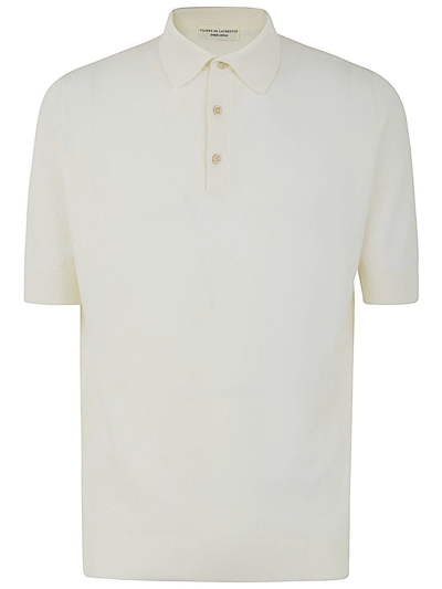 Filippo De Laurentiis Polo 3bott Ss In White