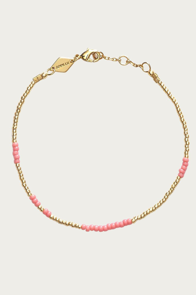 Anni Lu Asym Bracelet In Bubblegum In Pink