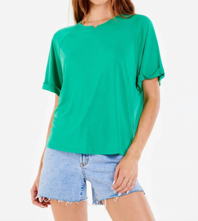 Another Love Maggie Top In Alpine In Green