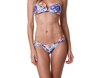Vix Tide Floral Loop Teeny Bikini Bottom In Multi In Multi