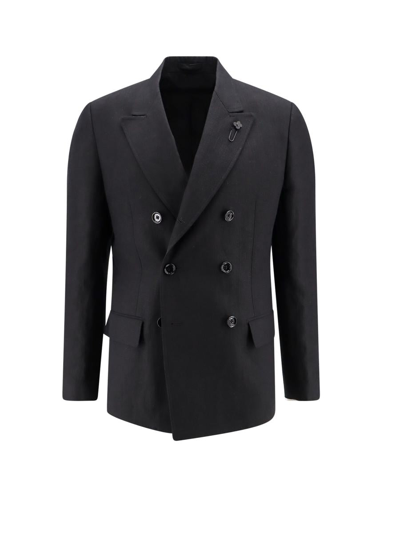 Lardini Classic Jacket In Black