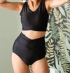 Coral Reef Swim Come Sail Away Swim Bottom In Black In Black