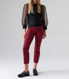 Sanctuary Carnaby Kick Crop Pants In Pink