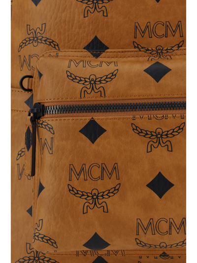 Mcm Backpacks In Cognac