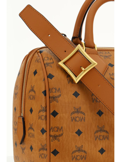 Mcm Shoulder Bags In Cognac