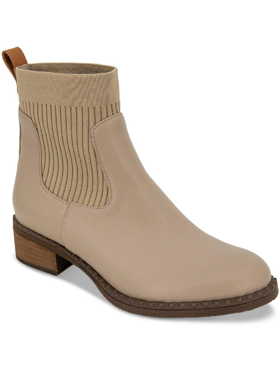 Gentle Souls By Kenneth Cole Best Chelsea Womens Leather Embossed Ankle Boots In Multi