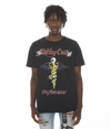 CULT OF INDIVIDUALITY-MEN T-SHIRT SHORT SLEEVE CREW NECK TEE "DR FEELGOOD" MOTLEY CRUE IN BLACK