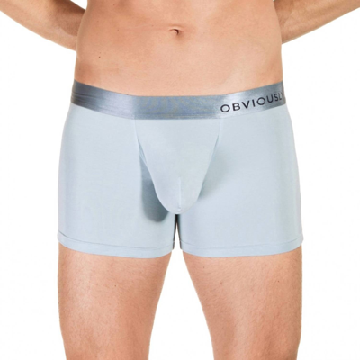 Obviously Primeman 3 Inch Leg Boxer Brief In Ice In Blue