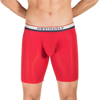 OBVIOUSLY PRIMEMAN 9 INCH LEG BOXER BRIEF IN RED