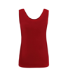 Dolcezza Basic Tank Top In Red