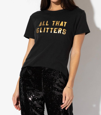 Suburban Riot All That Glitters Classic Tee In Black